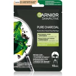 Garnier Skin Active Mask w czystej tkaninie węgla drzewnego