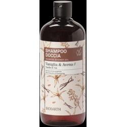 Bioearth Szampon pod prysznic 2w1 Wanilia i owies 100 ml Rozmiar rodzinny