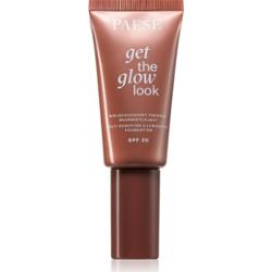 Paese Get The Glow Look Illuminating Foundation lekki podkład z rozświetlającym efektem SPF 20 odcień 4W Medium Beige 30 ml