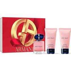 Giorgio Armani My Way - Edp 50 ml (Wymienny) + Balsam do ciała 50 ml + Żel pod prysznic 50 ml