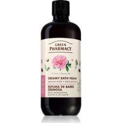 Green Pharmacy Damask Rose & Shea Butter Bath Foam kremowa piana do kąpieli z masłem shea 500 ml