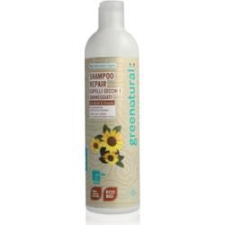 Greenatural regenerujący szampon naprawczy do włosów zniszczonych i suchych z masłem shea 400 ml