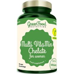 Greenfood Multivitamin Chelat dla kobiet 90 kapsułek