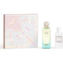 Hermès Un Jardin Sur Le Nil SET EDT 100 ml + balsam do ciała 80 ml