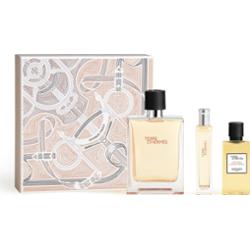 Hermès Terre d'Hermes Zestaw upominkowy EDT 100 ml, miniaturowy EDT 15 ml i żel pod prysznic 40 ml
