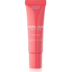 MUA Makeup Academy Hydra Juice Peptide Lip Balm nawilżający balsam do ust do nabłyszczenia zapachy Berry Bliss (Strawberry) 10 ml
