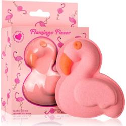 I Heart Revolution Kula do kąpieli Flamingo o zapachu ananasa i brzoskwini 110 g