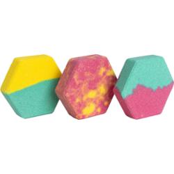 IDC Institute Zestaw prezentowy dla kobiet Rainbow z kulami do kąpieli 3x35 g