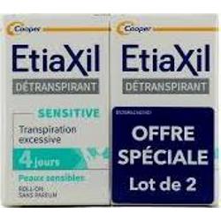 Etiaxil Detranspirant Sensitive Dezodorant w kulce na Nadmierne Pocenie Skóra Wrażliwa 2x15ml