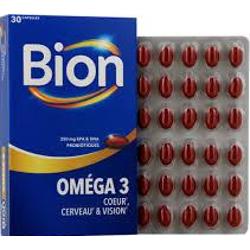 Bion3 Omega 3 Serce Mózg i Wzrok 30 kapsułek