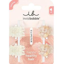 Invisibobble Spinki do włosów Clipstar XS Petit Rainbow 4 sztuki
