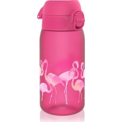 Ion8 Szczelna butelka na wodę dla dzieci Flamingos 350 ml