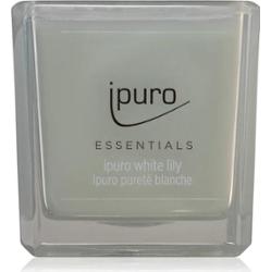 ipuro Essentials Świeca zapachowa Biała Lilia 125g