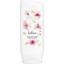 Ryor Delikatny żel pod prysznic z japońską wiśnią Sakura 200 ml