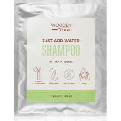 WoodenSpoon Wystarczy dodać wody! szampon naturale do włosów błyszczących i miękkich 25 g
