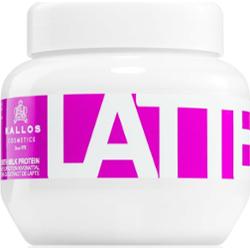 Kallos Latte Hair Mask maska wzmacniająca do włosów farbowanych, rozjaśnianych i po innych zabiegach chemicznych 275 ml