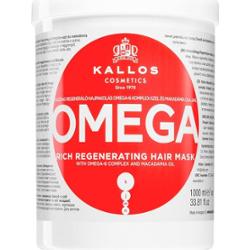 Kallos KJMN Professional Omega odżywcza maska do włosów z kompleksem omega-6 i olejkiem makadamia 1000 ml