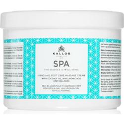 Kallos Spa krem do masażu do rąk i nóg 500 ml