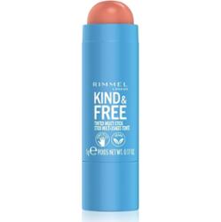 Rimmel Kind & Free wielofunkcyjny makijaż do oczu, ust i twarzy 002 Peachy Cheeks 5 g