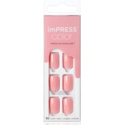 Kiss my face ImPRESS Color Pretty Pink Nails 30 sztuk