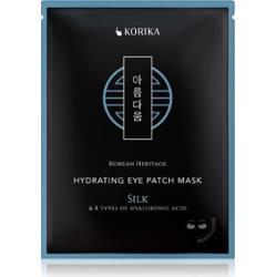 KORIKA Korean Heritage Silk & 8 Types of Hyaluronic Acid Hydrating Eye Patch Mask maseczka nawilżająca do okolic oczu 2 szt.