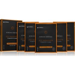 KORIKA Korean Heritage Set of 5 Skin Illuminating Face Sheet Masks zestaw maseczek do twarzy w obniżonej cenie z efektem rozświetlającym