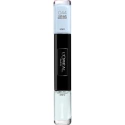 L'Oreal Paris 2 w 1 Infallible lakier do paznokci 44 Yum Gum bezbarwnyStop 2 x 5 ml