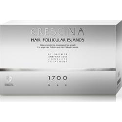 Labo Crescina Follicular Islands 1700 ampułek stymulujących wzrost skóry głowy Serum do leczenia skóry głowy dla mężczyzn 20 sztuk