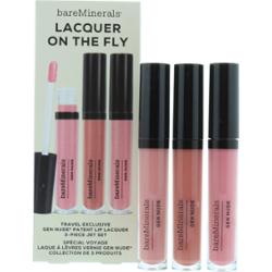 Ustaw w locie BareMinerals: Gen Nude Cant Even Liquid Lipstick 3,7 ml + Gen Nude Dahling Liquid Lipstick 3,7 ml + Gen Nude Major Liquid Lipstick 3,7 m
