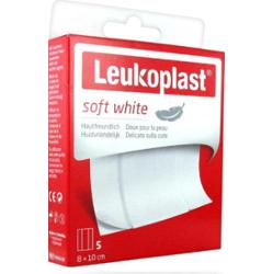 Leukoplast Soft Biały 8x10cm 5 plastrów