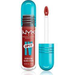 NYX Profesjonalny makijaż Lip IV długotrwały błyszczyk do ust z efektem nawilżającym, kolor 12 - BURST THAT TANGI 5 ml