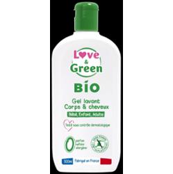 Love&Green ORGANIC Żel do mycia ciała i włosów 500 ml