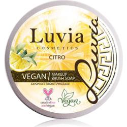 Luvia Cosmetics Mydło kosmetyczne do czyszczenia pędzli o zapachu cytrusowym 100 g