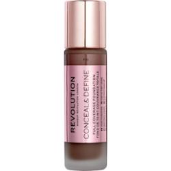 Makeup Revolution Koryguje i definiuje Beztłuszczowy krem podkładowy F 18 23 ml