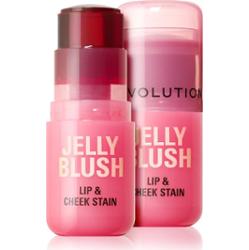 Makeup Revolution Galareta Blush w sztyfcie do ust i policzków kolor truskawkowo-różowy 5,5 g