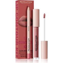 Revolution Lip Contour Kit zestaw do ust odcień Brunch