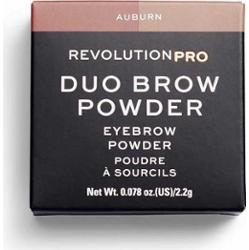 Makeup Revolution REVOLUTION PRO Wegański puder do brwi Auburn 22g