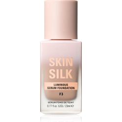 Makeup Revolution Podkład rozświetlający Skin Silk Light Illuminating Foundation Serum Color F3 23 ml