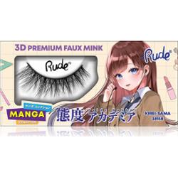 Rude Cosmetics Kolekcja Manga 3D Premium Kirei-Sama Sztuczne Rzęsy 2 sztuki