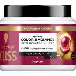 Schwarzkopf 4w1 Color Radiance Hair Mask Farbowane włosy, rozjaśniane 400 ml