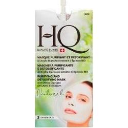 Hq Oczyszczająca i Detoksykująca Maska z Białą Glinką i Organicznym Ekstraktem z Wierzby Wierzbowej 15 ml