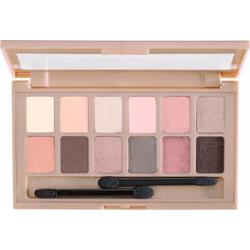 Maybelline, The Blushed Nudes, paleta cieni do powiek, 12 odcieni, 9,6 g