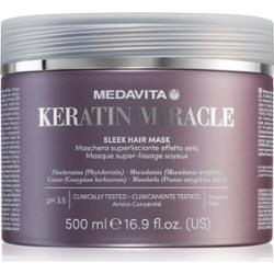 Medavita Keratin Miracle Sleek nawilżająca maska wygładzająca 500 ml