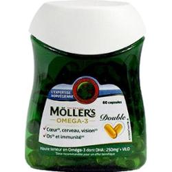 Podwójne kapsułki Omega 3 Möllera 60