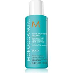 Moroccanoil Scalp Balancing Shampoo kojący szampon do włosów przetłuszczających się przeciw łupieżowi 70 ml