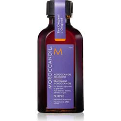 Moroccanoil Kuracja Fioletowy olejek odżywczy do włosów blond i siwych 50 ml