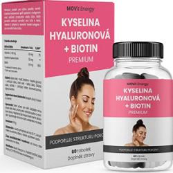 Movit energy Kwas hialuronowy + biotyna PREMIUM 60 kapsułek