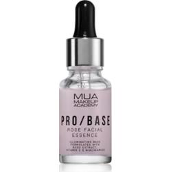 MUA Makeup Academy PRO/BASE Rose rozświetlający podkład z ekstraktem z dzikiej róży 15 ml