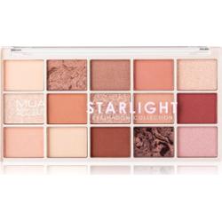 MUA Makeup Academy Profesjonalna paleta cieni do powiek 15 odcieni Color Starlight 12g