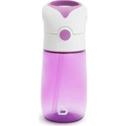 Munchkin Kubek ze słomką Flip & Go 18 miesięcy+ fioletowy 355 ml
